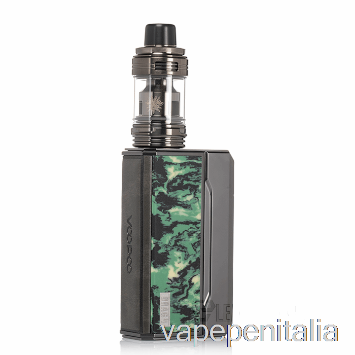 Vape Italia Voopoo Drag 4 177w Starter Kit Canna Di Fucile + Verde Foresta